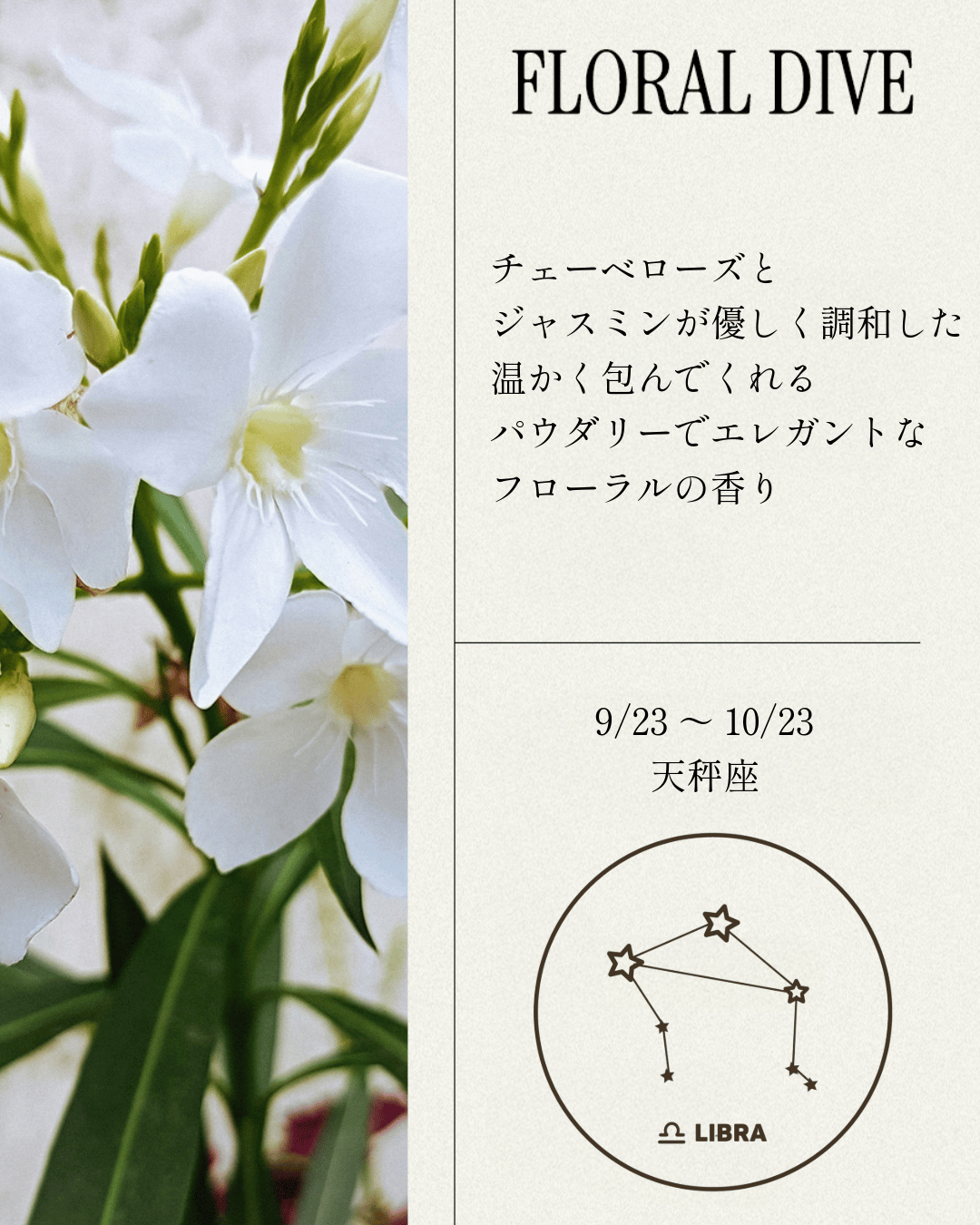 OPTATUM Dress Perfume No.7 FLORAL DIVE｜オプタウム ドレ