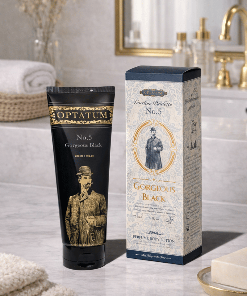 ブラックオピウム  限定品 ゴールドアトラクションエディション カサンドラボトル OPTATUM Perfume Body Lotion Gorgeous Black｜オプタウ
