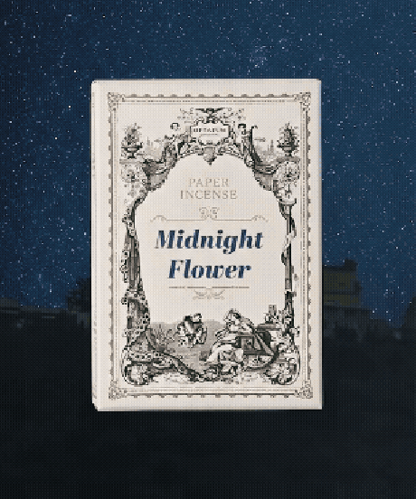 OPTATUM Paper Incnese Midnight Flower｜オプタウム ペーパーインセンス ミッドナイトフラワー 48回分