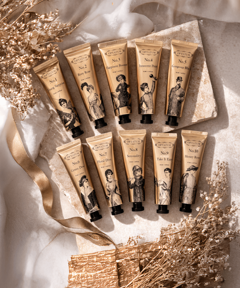 Orm × BLOSSOMIN ハンドクリーム特典セット OPTATUM Perfume Hand Cream NO.3 Happiness Boost