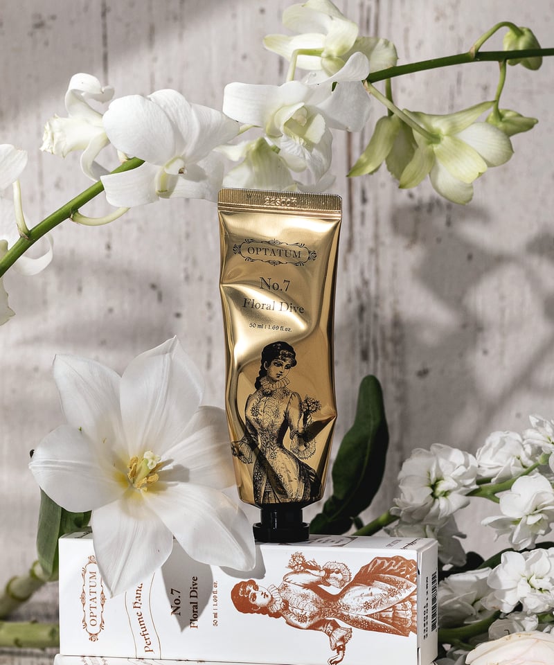 OPTATUM Perfume Hand Cream NO.7 Floral Dive｜オプタ