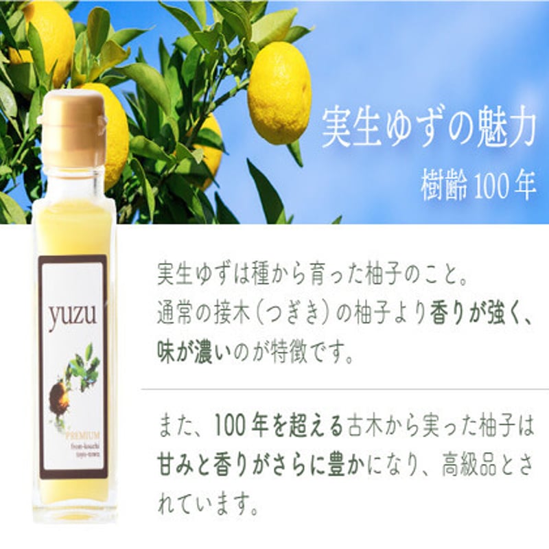 ゆず果汁 100ml 3本入 | 道の駅東洋町 オンラインショップ