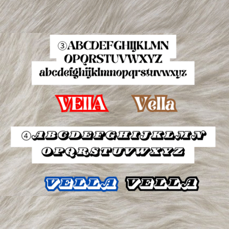 Order Name Sticker