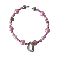 bracelet PINK HEART🩷