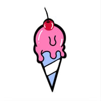 PINK ice cream