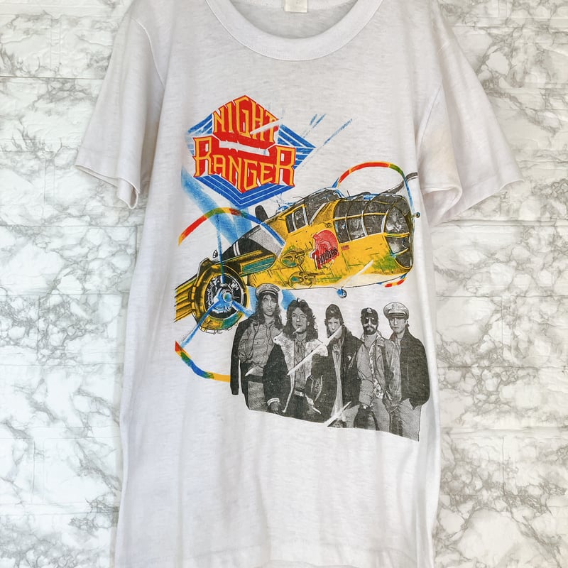 NIGHT RANGER ヴィンテージ ラグラン　Tシャツ　ロック　バンド　菅田 NIGHT RANGER ヴィンテージ ラグランTシャツロックバンド菅田
