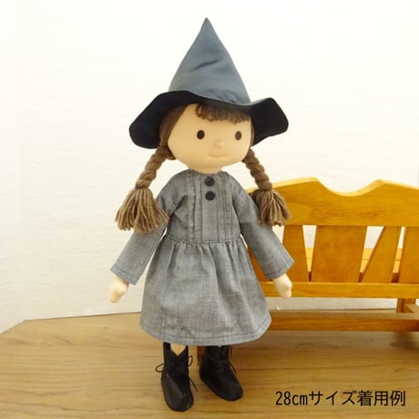 人形用 魔女風 とんがり帽子 ミックスジャム