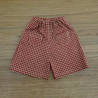 フレアパンツ 赤 ベージュ チェック ミックスジャム