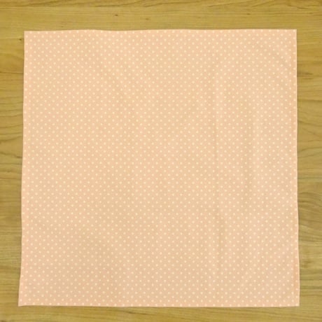 ランチクロス 給食 ナフキン 35×35 水玉模様 ピンク 水色