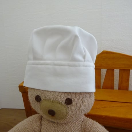 ぬいぐるみ用 コック帽 頭囲 30cm 35cm
