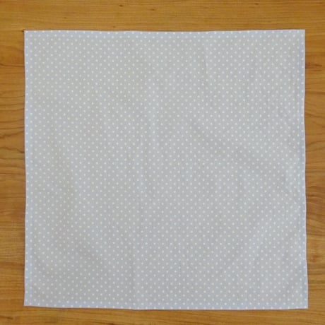 ランチクロス 給食 ナフキン 35×35 水玉模様 ピンク 水色