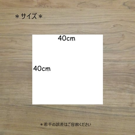 ランチクロス 給食 ナフキン 40×40 レース風花柄