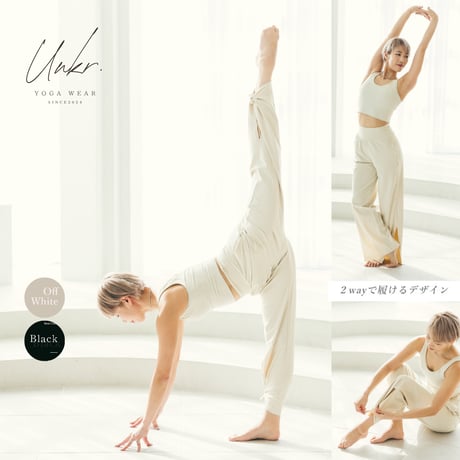 スタイリッシュ 2way pants