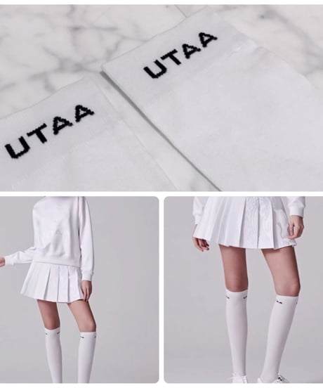【即発送】UTAA ユタ ニーハイソックス　靴下