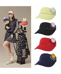 【即発送】【アウトレット】PEARLY GATES パーリーゲイツ チェーンチャーム＆ボンボンバイザー