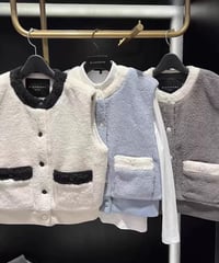 【即発送】St ANDREWS セントアンドリュース ボアベスト レディース