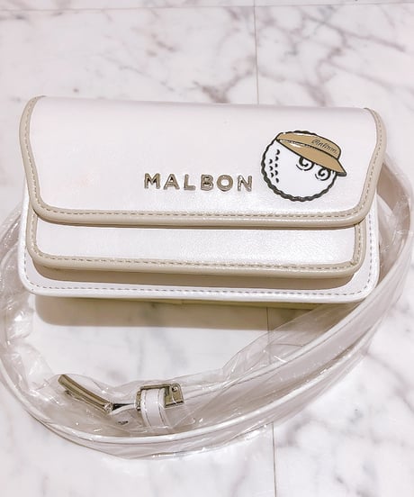 【Malbon マルボン】2WAYポーチ付きベルト ウエストバッグ