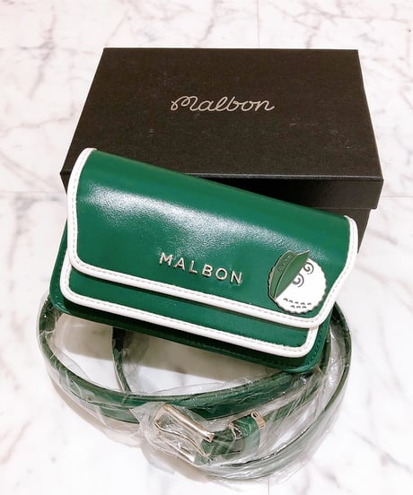 【Malbon マルボン】2WAYポーチ付きベルト ウエストバッグ