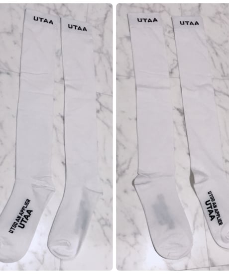 【即発送】UTAA ユタ ニーハイソックス　靴下