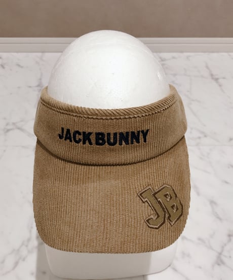 【アウトレット】【JACK BUNNY ジャックバニー】ベロア調バイザー