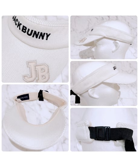 【アウトレット】【JACK BUNNY ジャックバニー】ベロア調バイザー