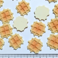 【119】1個10円・デコパーツ・ワッフル