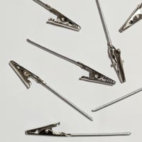 【110】1個10円・ワニグチクリップ