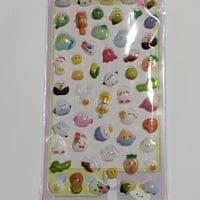 【お一人様2枚まで】【82】1枚60円・シマエナガ・3Dシール