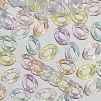 【46】30g100円・アクリルチェーン・蓄光・MIXカラー