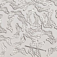 【5】30g100円・アクリルビーズ・天使の羽・クリアカラー