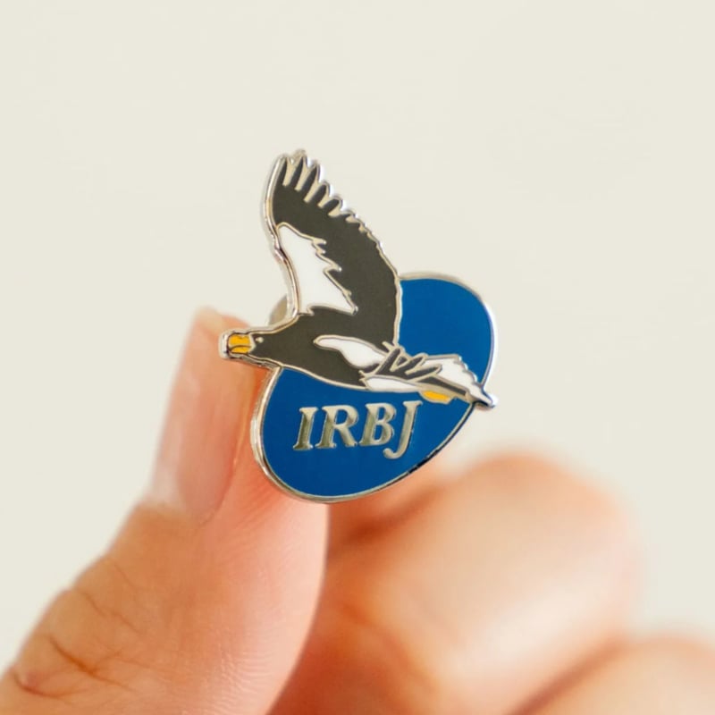 IRBJサポーターズバッジ | 猛禽類医学研究所オリジナル・グッズショップ