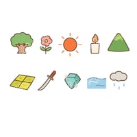 ≪ かわいい十干イラスト ≫
