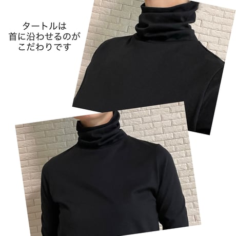 Turtleneck pullover L