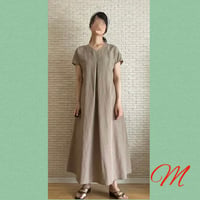 25Summer Collection布帛フレアワンピース　sizeM