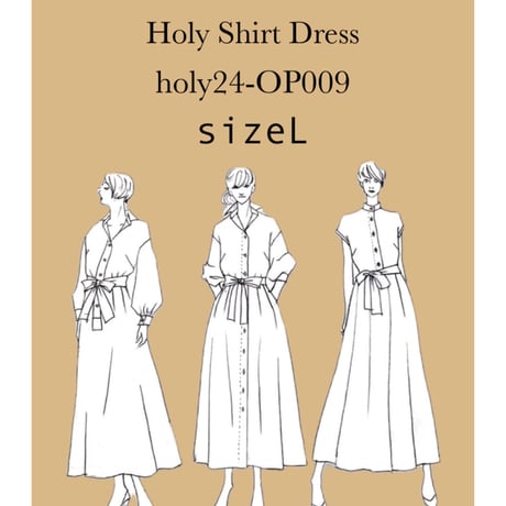 HolyShirtDress sizeL