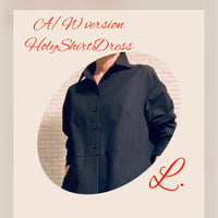 A/W version Holy Shirt dress L