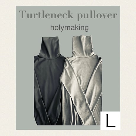 Turtleneck pullover L