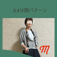 A4分割　エフォートレスカーデ　Msize