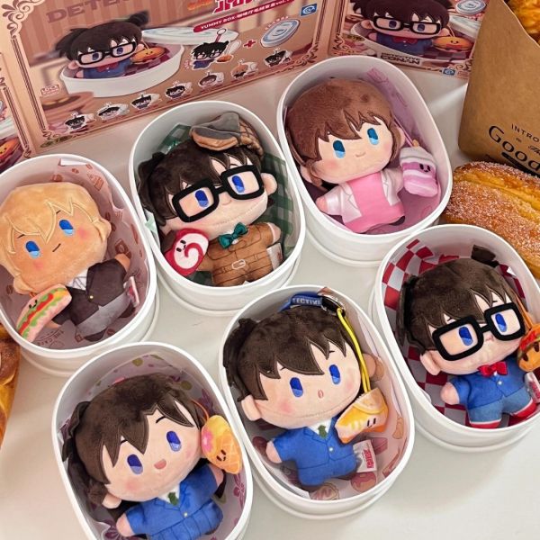 名探偵コナン 中国限定 YummyBOX 名探偵コナン YUMMY BOX お弁当箱 ぬいぐるみ 工藤新一 中国限定