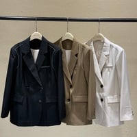【半額セール】レディースブレザー　テーラードジャケット　2色展開　高品質 フリーサイズ
