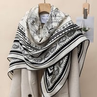 【スカーフコレクション】21選 30%シルク ウール混 柔らかい 上品