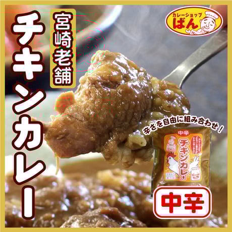 宮崎 老舗カレー専門店のチキンカレー【中辛】