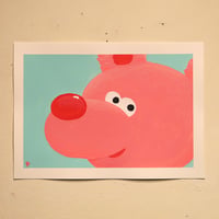 パッチャのドローイング原画「パッチャ」　その４