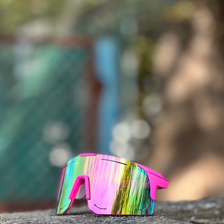 感動サングラス UV99%カット UV400 Pink