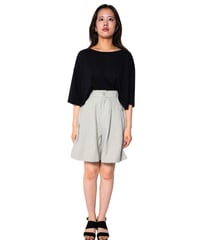 【モデル】未心 セミショートパンツ ミント 使いやすさ抜群 S