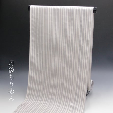 反物 丹後ちりめん お洒落用にどうぞ 丹後ちりめん 小紋着尺 夢叶 あすかや [商品番号km1841]