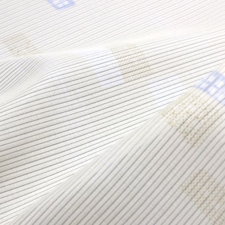 反物 東レシルック 最高級素材 洗える 絽小紋 着尺 あすかや [商品番号tkm0088]