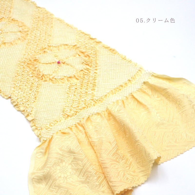 帯揚げ 振袖用 京鹿の子絞 総絞り あすかや[商品番号coa0049] | 本格