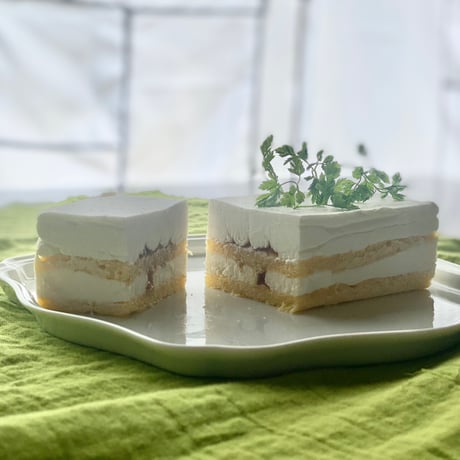 鎌倉産梅のレアチーズケーキ