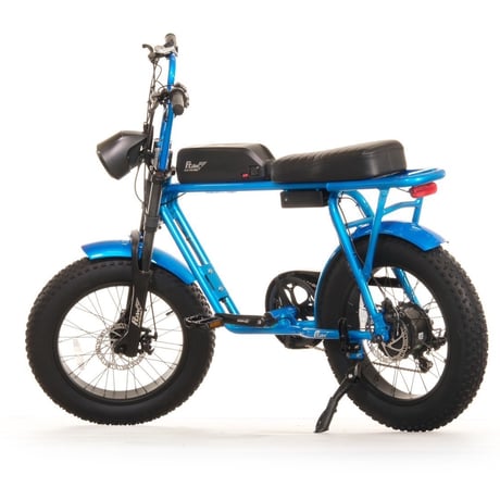 FLOW M2 電動アシスト 自転車 充電式 シーブルー